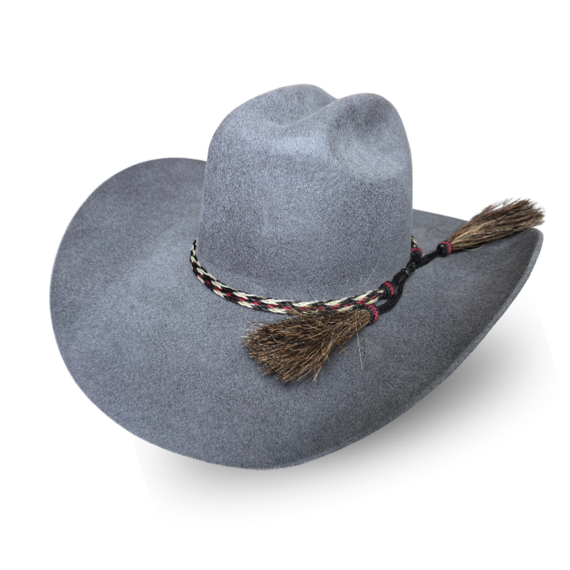 Outback King | Luxury Wool Felt | Cattleman | Steel