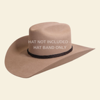Outback King | Horsehair Hat Band | with Sliding Knots
