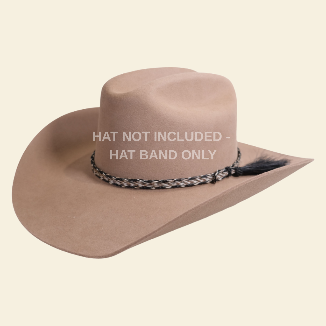 Outback King | Horsehair Hat Band | with Tassel