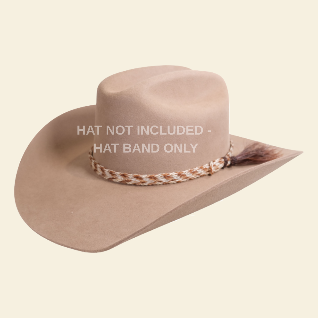 Outback King | Horsehair Hat Band | with Tassel