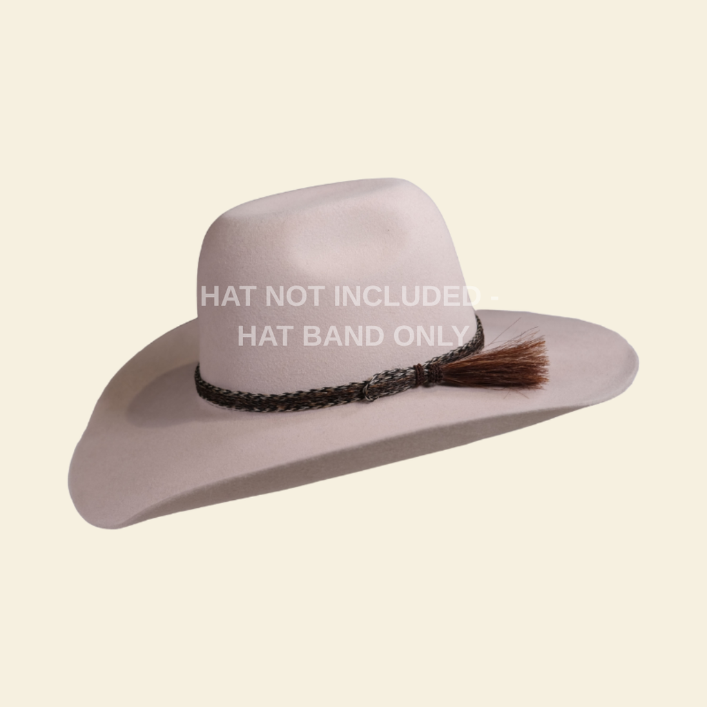 Outback King | Horsehair Hat Band | with Tassel