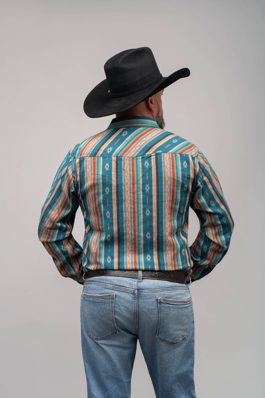 Outback King | Men's Frontier Shirt | Navaho Blue