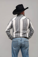 Outback King | Men's Frontier Shirt | Grey Diamond