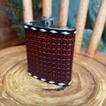 Outback King | Flask | Oxblood Clover & Buckstitch