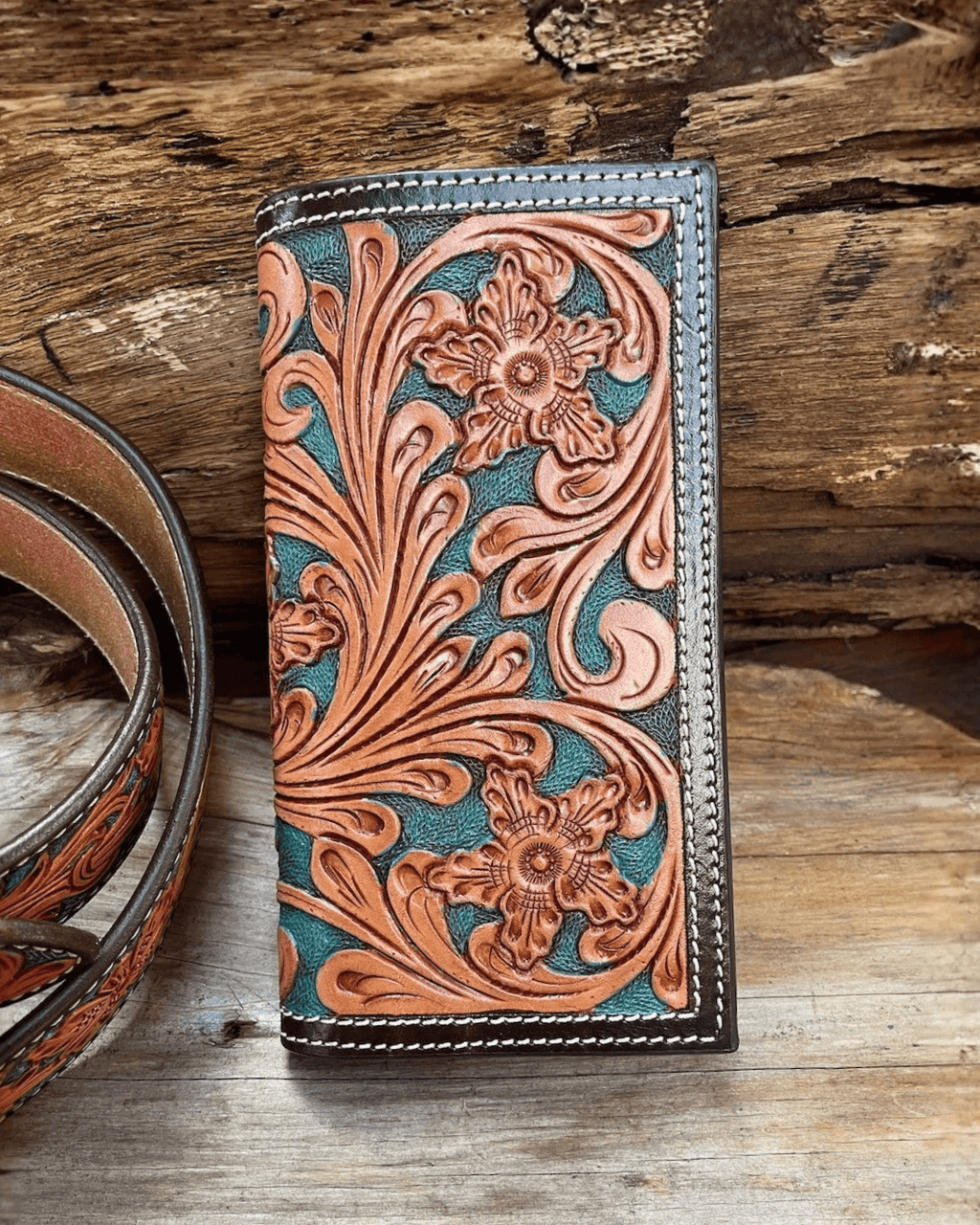 Outback King | Cowboy Wallet | Emerald Vine