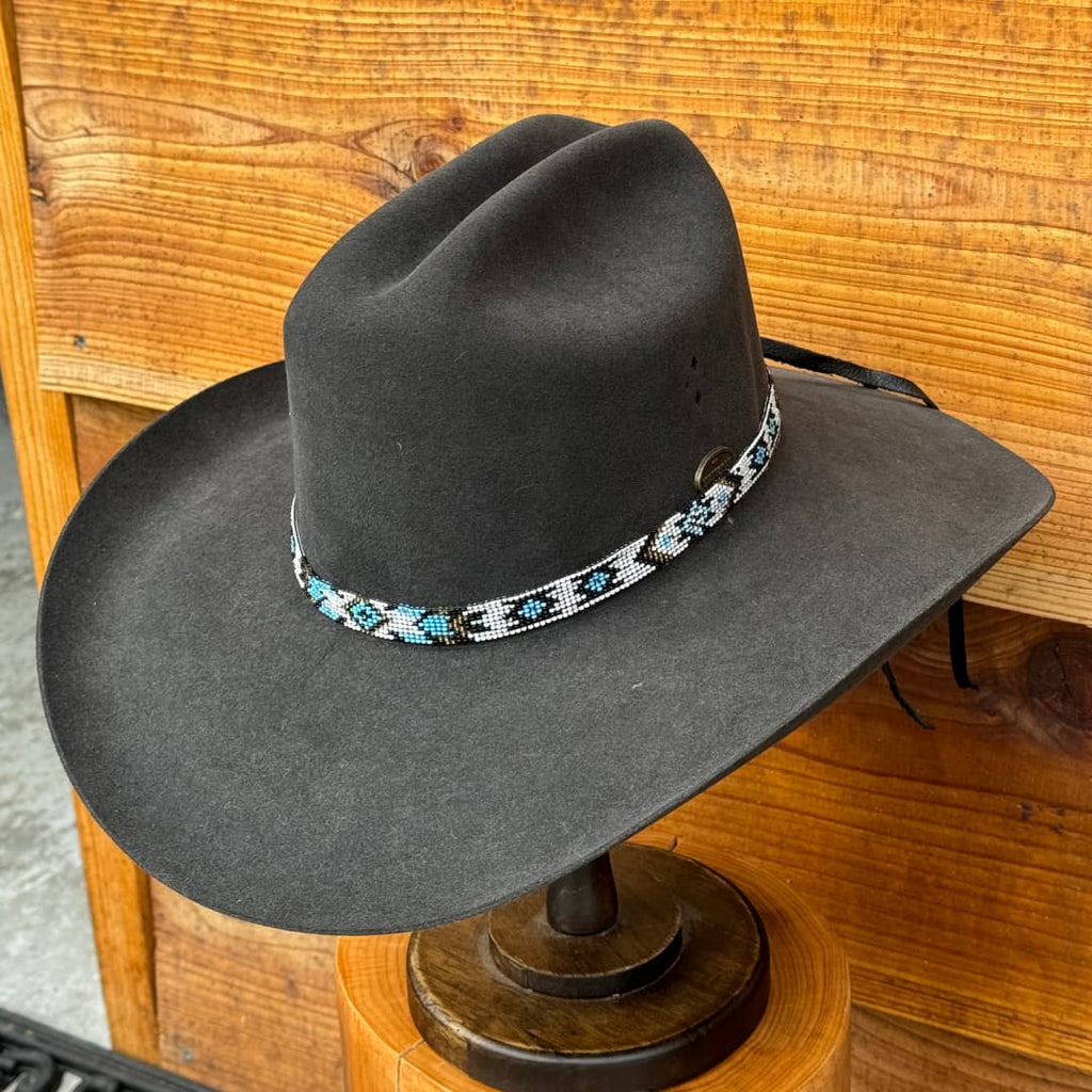 Outback King | Beaded Hat Band | Narrow