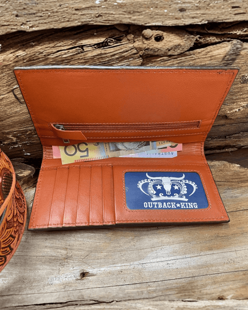 Outback King | Cowboy Wallet | Sunflower