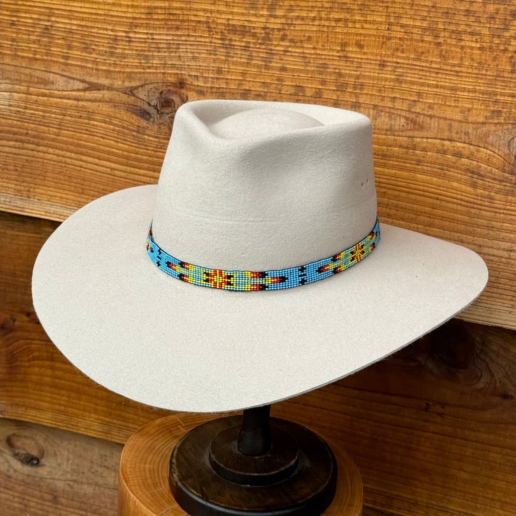 Outback King | Beaded Hat Band | Narrow