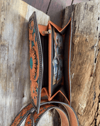 Outback King | Western Clutch Purse | Emerald Vine