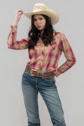 Outback King | Honey Don't Shirt | Red/Tan Check
