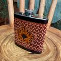 Outback King | Flask | Stamped Lattice & Bloom