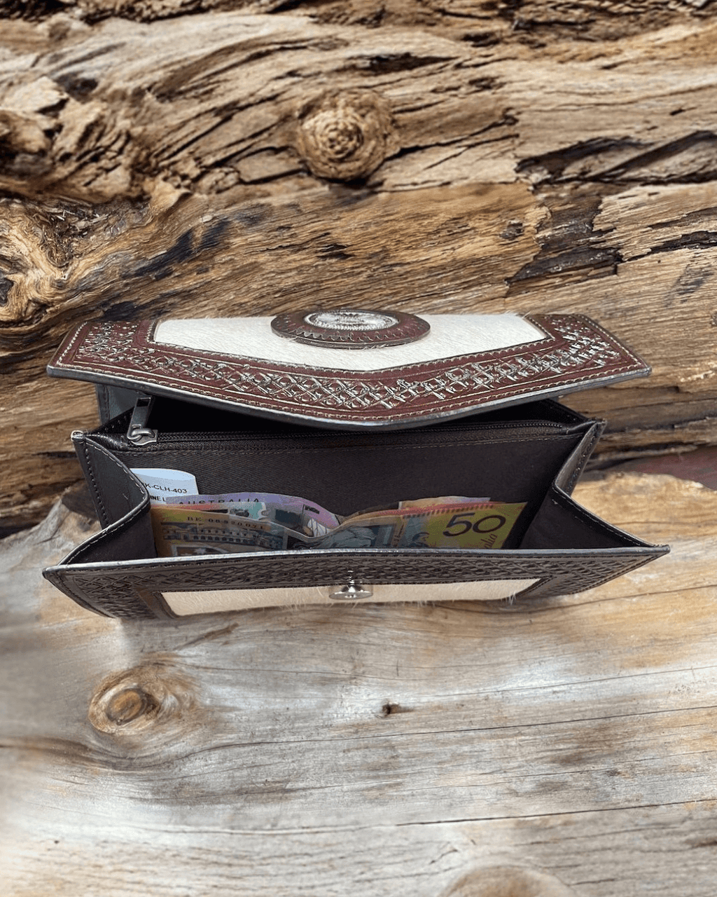Outback King | Western Clutch Purse | Many Eyes
