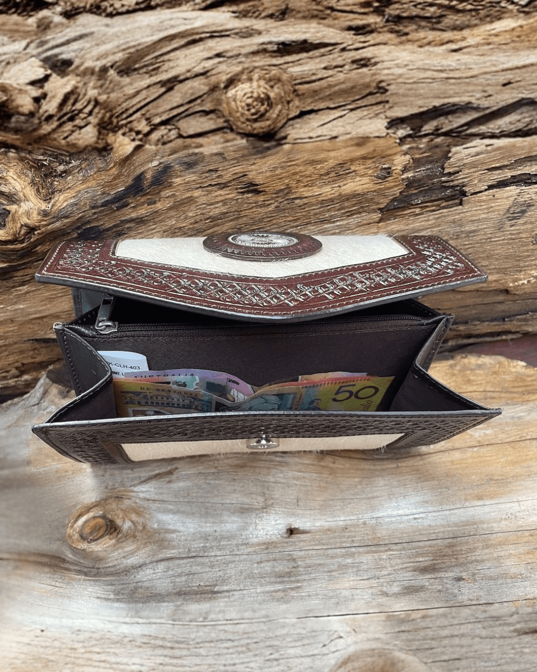 Outback King | Western Clutch Purse | Many Eyes