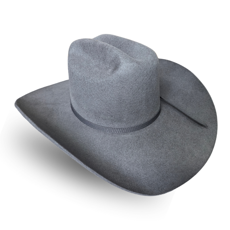 Outback King | Luxury Wool Felt | Gun Smoke | Steel