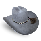 Outback King | Luxury Wool Felt | Cattleman | Steel