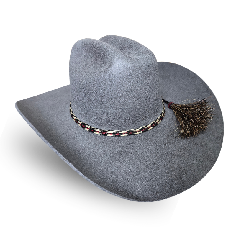Outback King | Luxury Wool Felt | Cattleman | Steel