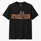 Outback King | Live Fast Die Last | Cowboy Fit T-Shirt | Pitch Black