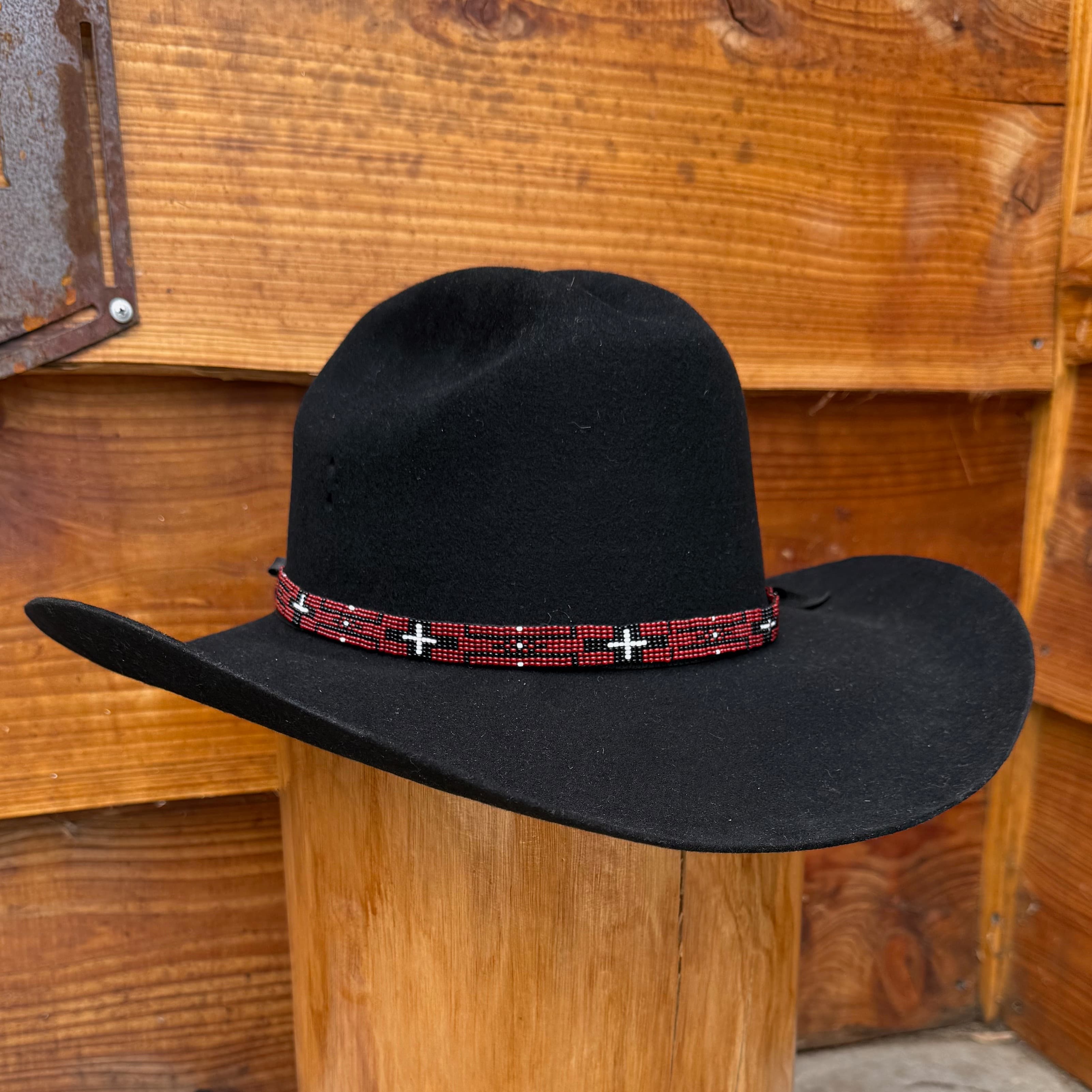 Outback King | Beaded Hat Band | Narrow