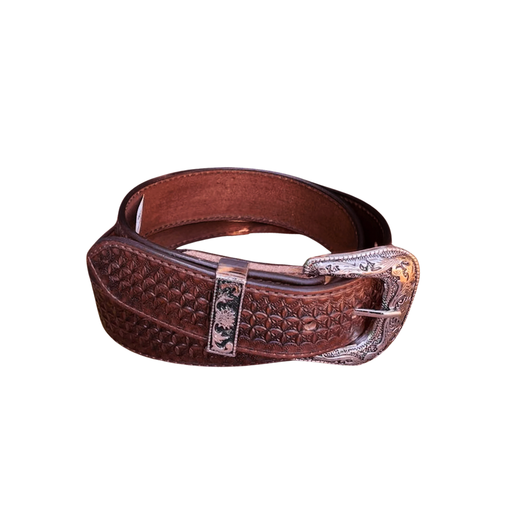 Outback King | Premium Western Belt | Snowdrops