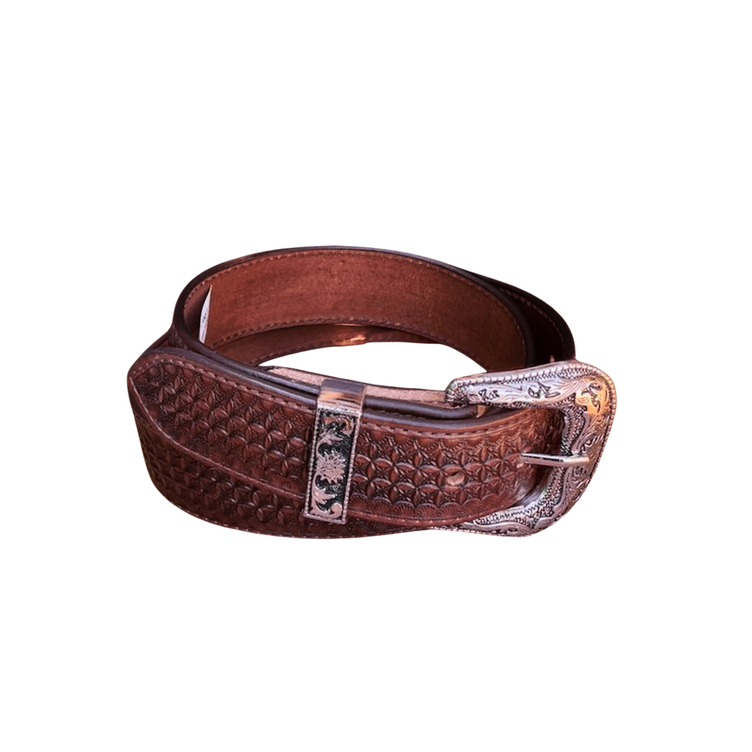 Outback King | Premium Western Belt | Snowdrops