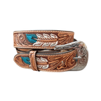 Outback King | Premium Western Belt | Blue Duck