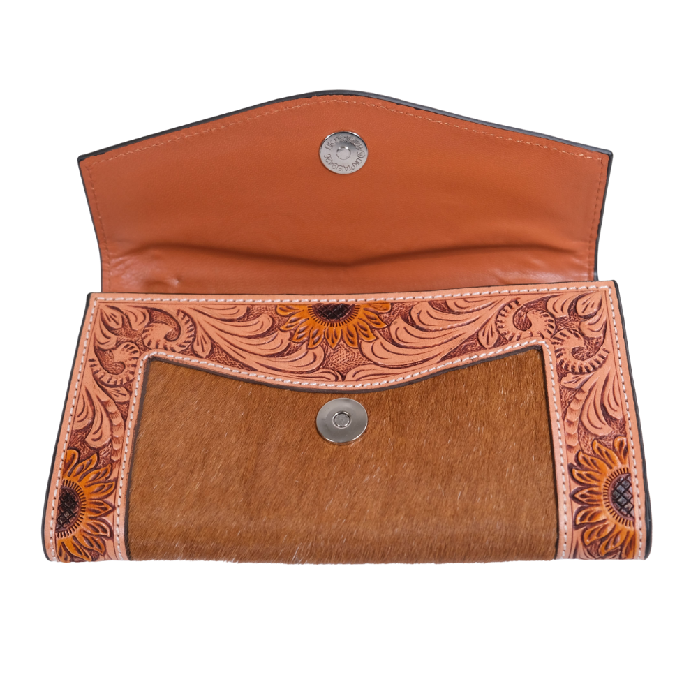 Outback King | Western Clutch Purse | Sunflower