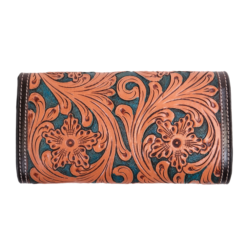 Outback King | Western Clutch Purse | Emerald Vine