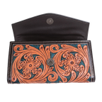 Outback King | Western Clutch Purse | Emerald Vine