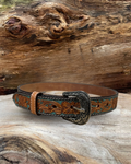 Outback King | Junior Western Belt | Turquoise Vine