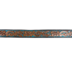 Outback King | Junior Western Belt | Turquoise Vine