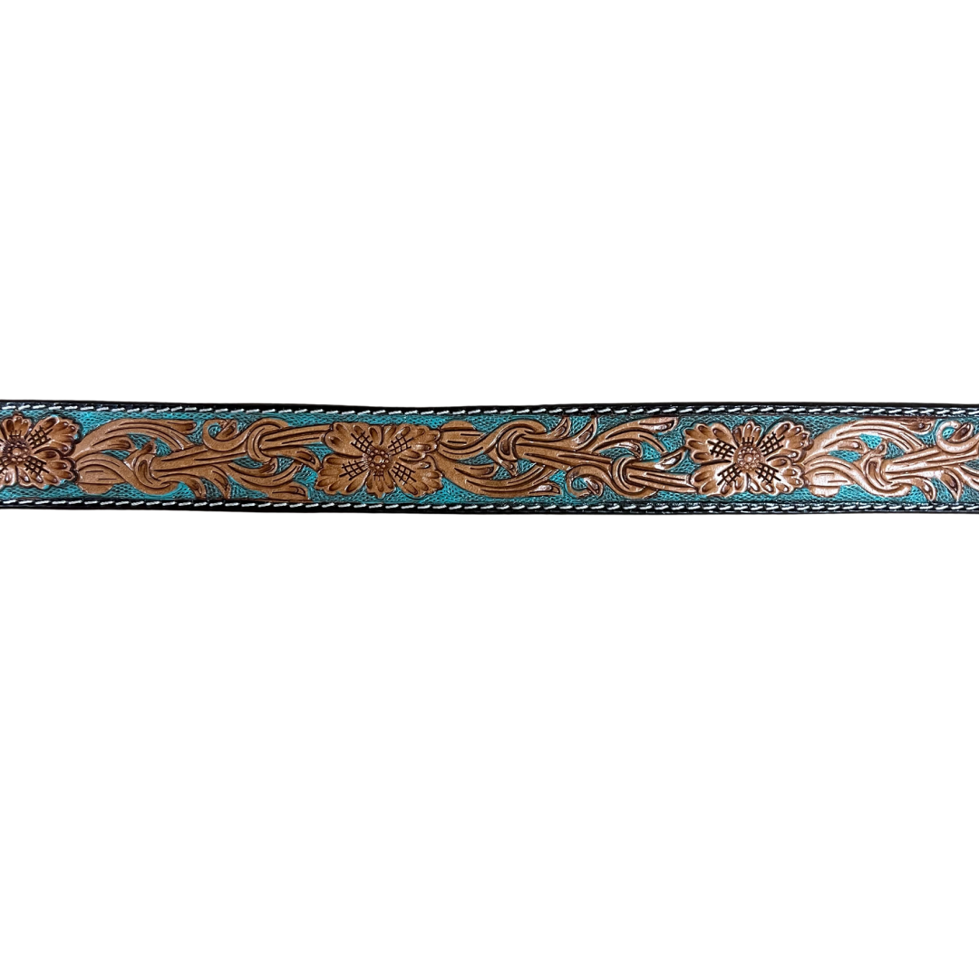 Outback King | Junior Western Belt | Turquoise Vine