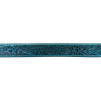 Outback King | Carved Tool Western Belt | Turquoise Trail
