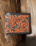 Outback King | Bi-Fold Wallet | Emerald Vine