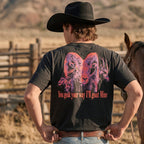 Outback King | Goat Mind | Cowboy Fit T-Shirt | Pitch Black