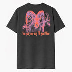 Outback King | Goat Mind | Cowboy Fit T-Shirt | Pitch Black