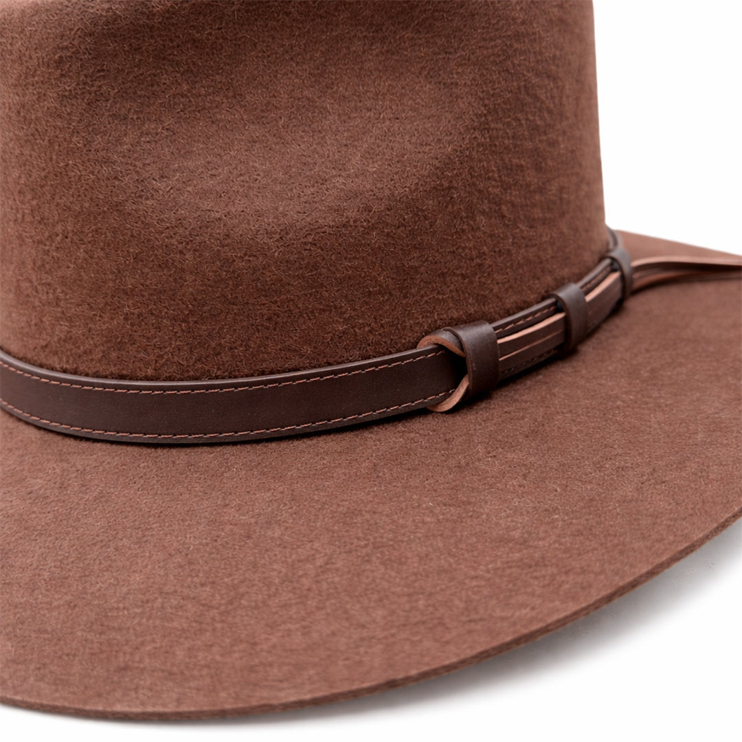 Outback King | Luxury Wool Felt | Big River | Chocolate