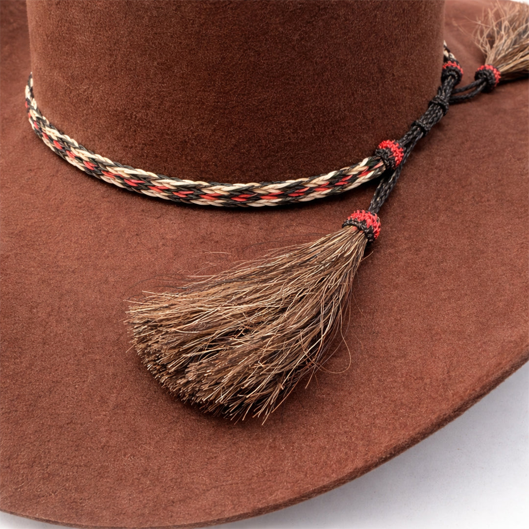 Outback King | Luxury Wool Felt | Cattleman | Chocolate
