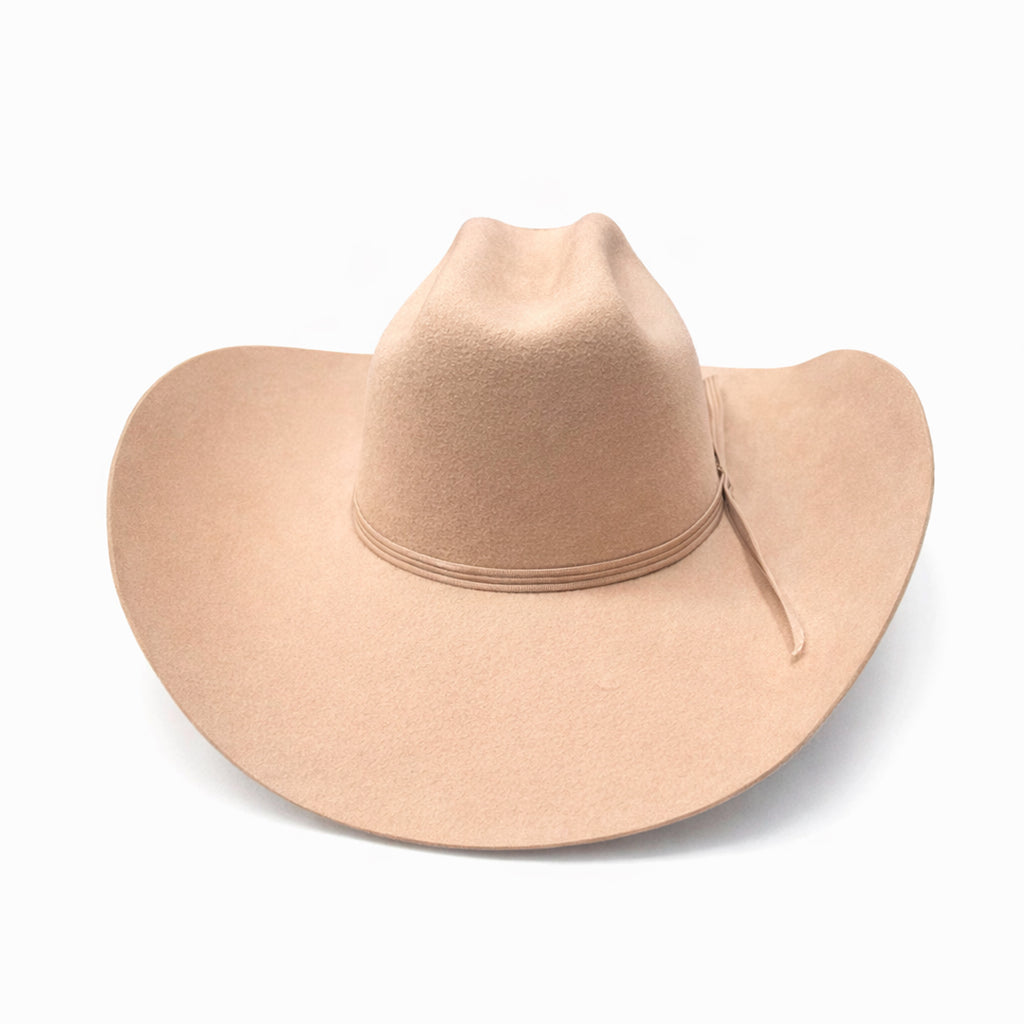 Outback King | Luxury Wool Felt | Gun Smoke | Buckskin