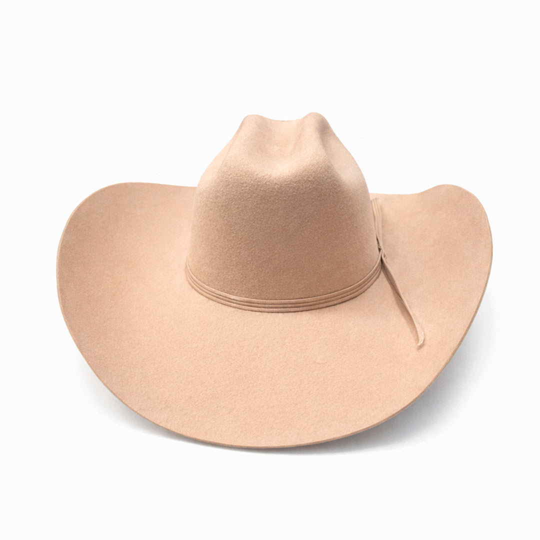 Outback King | Luxury Wool Felt | Gun Smoke | Buckskin