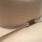 Outback King | Luxury Wool Felt | Gun Smoke | Buckskin
