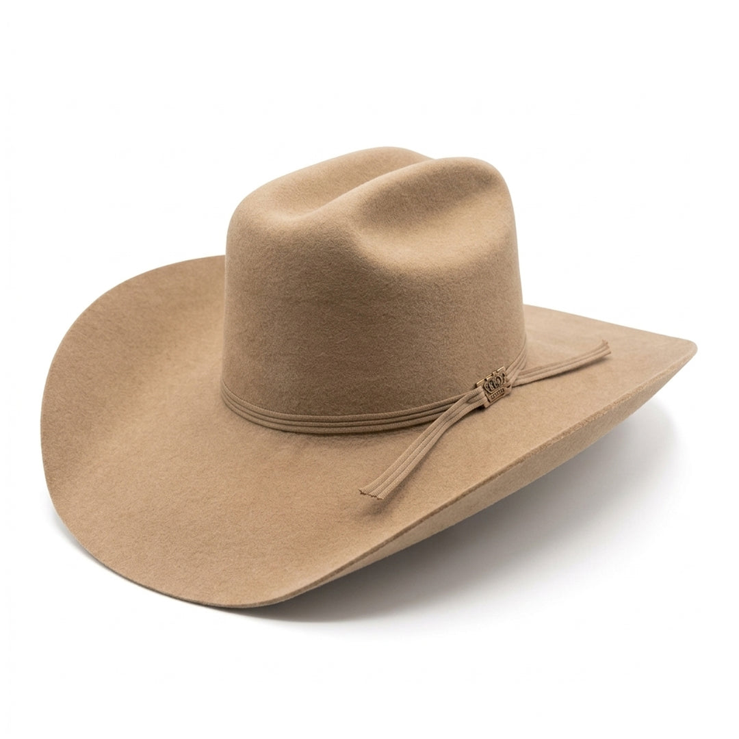 Outback King | Luxury Wool Felt | Gun Smoke | Sand