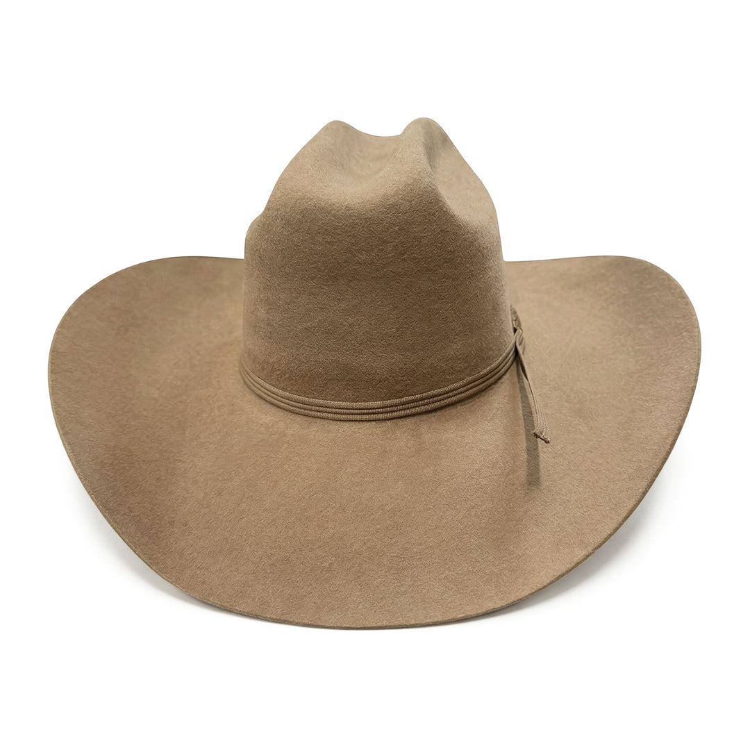 Outback King | Luxury Wool Felt | Gun Smoke | Sand