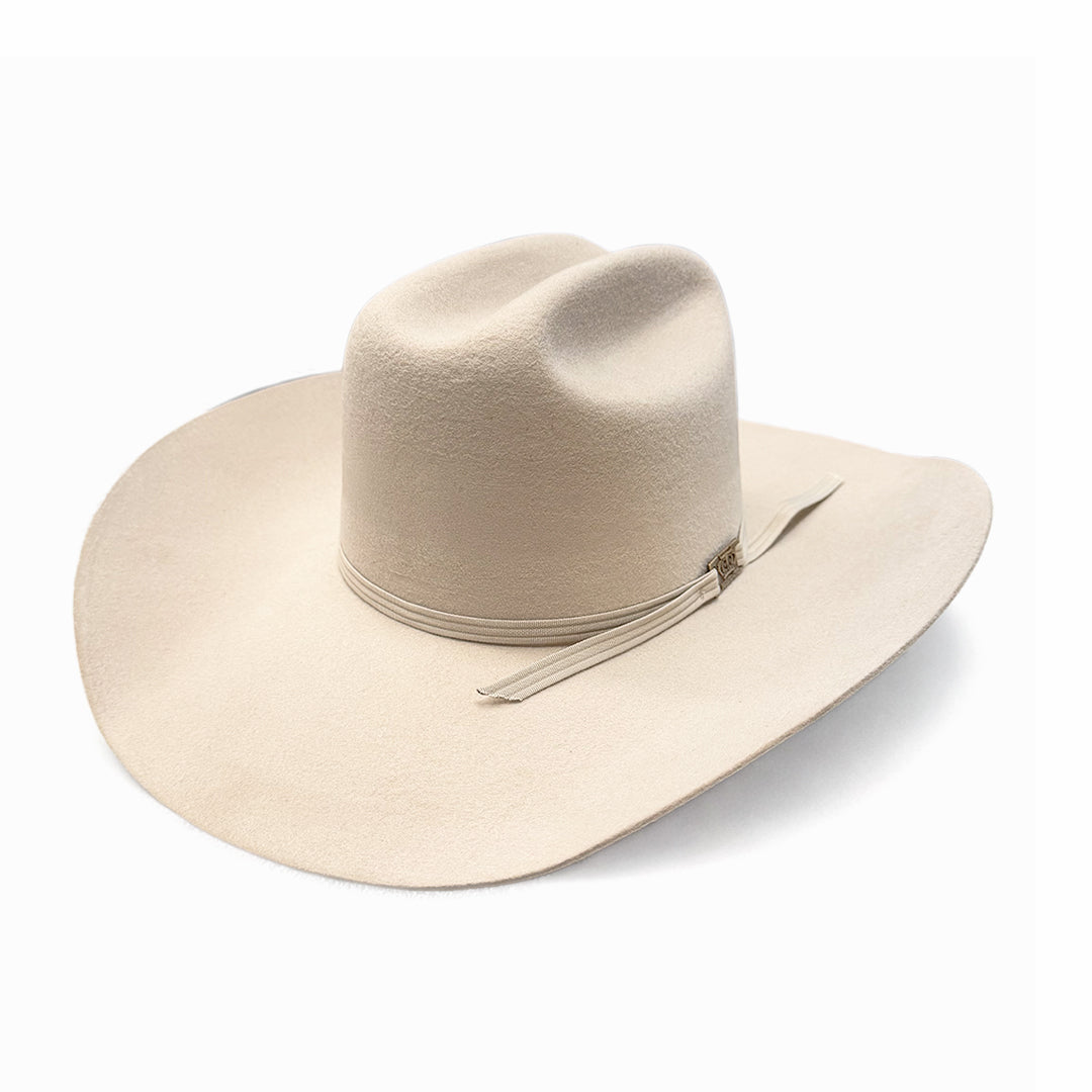 Outback King | Luxury Wool Felt | Gun Smoke | Silver Belly