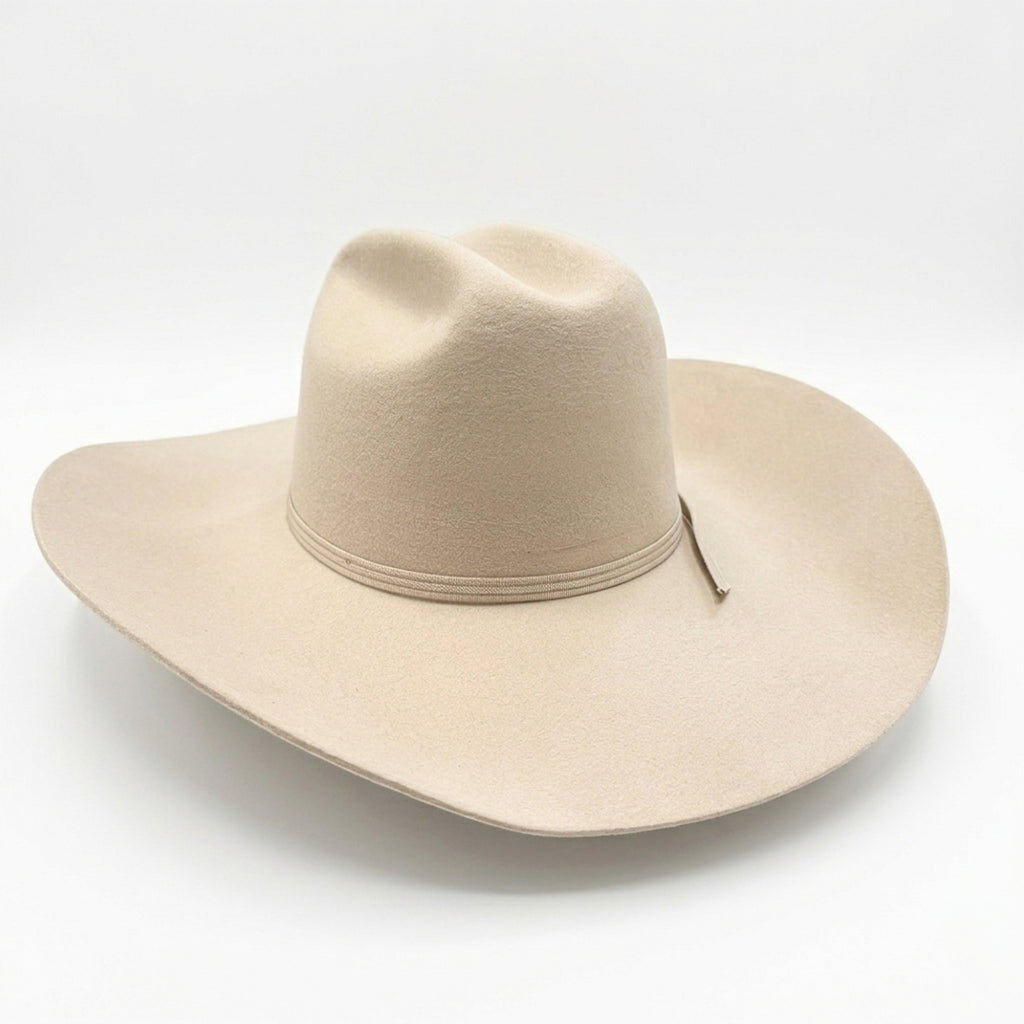 Outback King | Luxury Wool Felt | Gun Smoke | Silver Belly