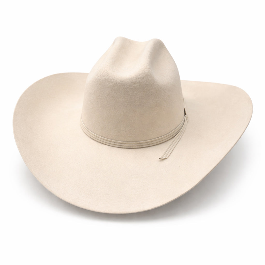 Outback King | Luxury Wool Felt | Gun Smoke | Silver Belly