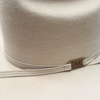 Outback King | Luxury Wool Felt | Gun Smoke | Silver Belly