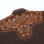 Outback King | Men's Ranger Embroidery Cowboy Shirt | Copper Canyon