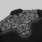 Outback King | Men's Ranger Embroidery Cowboy Shirt | Midnight Embroidery