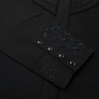 Outback King | Men's Ranger Embroidery Cowboy Shirt | Midnight Shadow