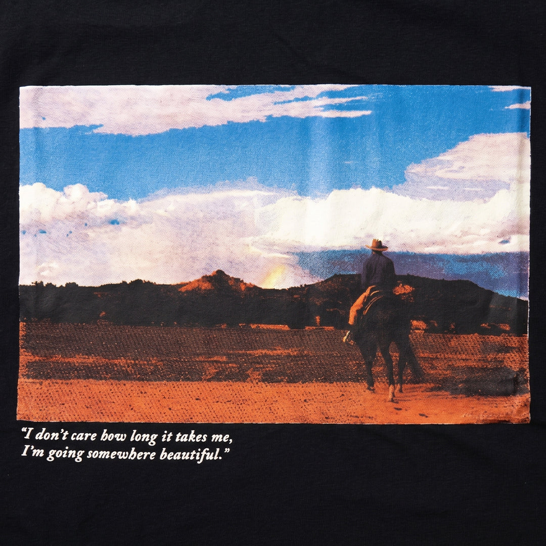 Outback King | Open Road | Cowboy Fit T-Shirt | Pitch Black